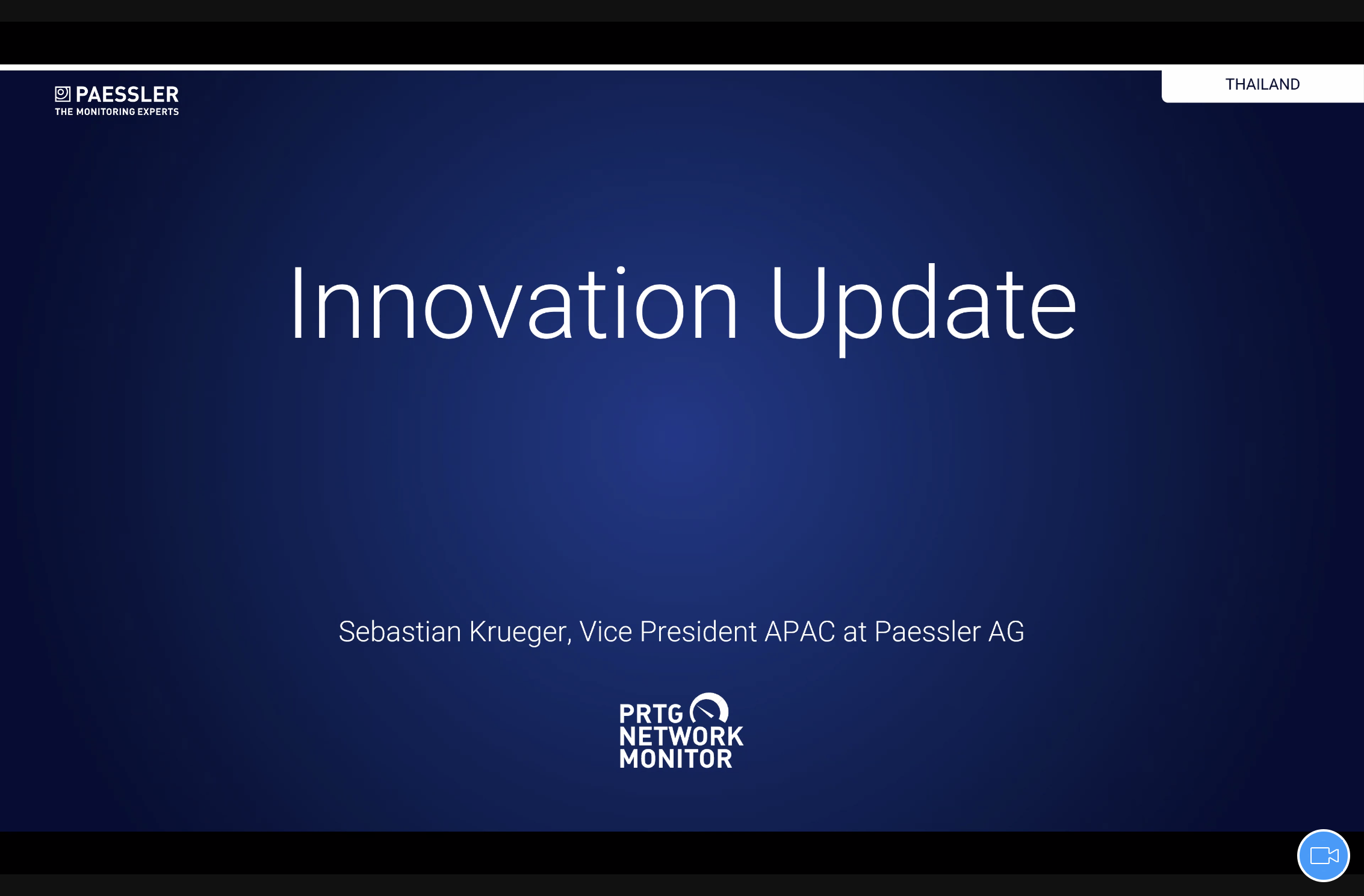 Paessler ผู้ปฏิวัติการมอนิเตอร์ระบบไอทีด้วยโซลูชัน PRTG Network Monitor อัพเดทและเปิดตัวเทคโนโลยีในไทย พร้อมลุยตลาดดิจิทัล องค์กรขนาดกลาง-ใหญ่ ดาต้าเซ็นเตอร์ ระบบในโรงงาน รวมถึงระบบโครงสร้างพื้นฐานสำหรับกลุ่มเฮลท์แคร์