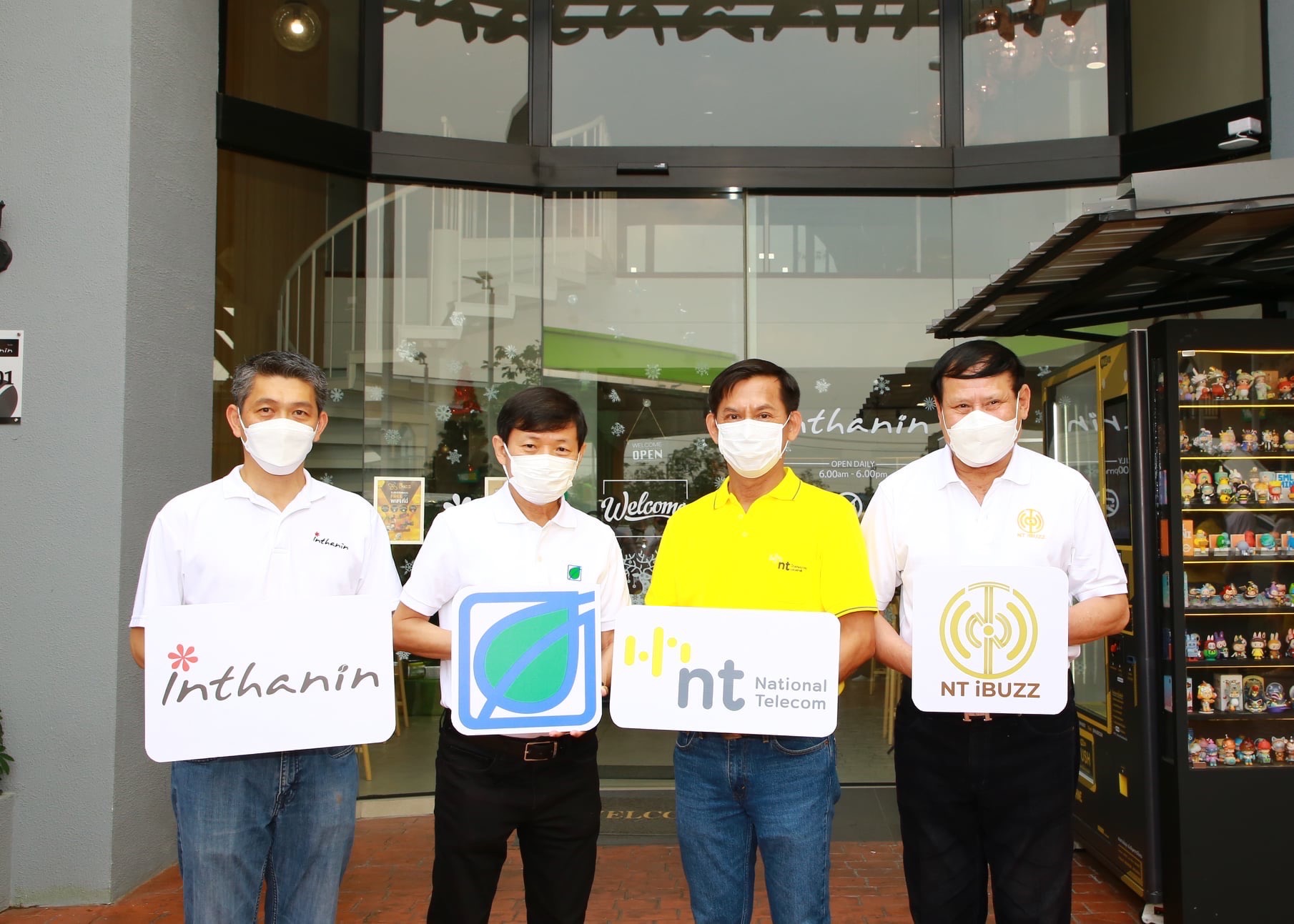 NT นำทีม NT iBuzz จับมือบางจากฯ เปิดให้บริการ Buzz Privilege Free WiFi ณ ร้านอินทนิล
