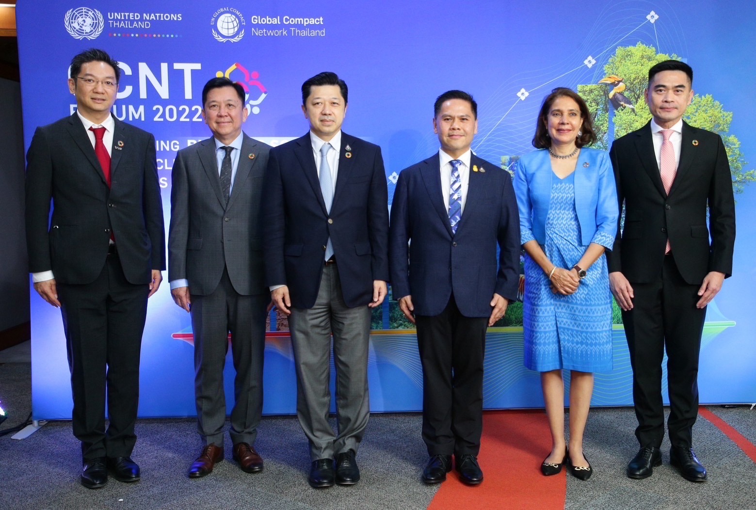 กลุ่มทรู ร่วมประกาศเจตนารมณ์ หนุนฟื้นฟูและบรรเทาการสูญเสียความหลากหลายทางชีวภาพ ในการประชุมสมาคมเครือข่ายโกลบอลคอมแพ็กแห่งประเทศไทย (GCNT Forum) 2565