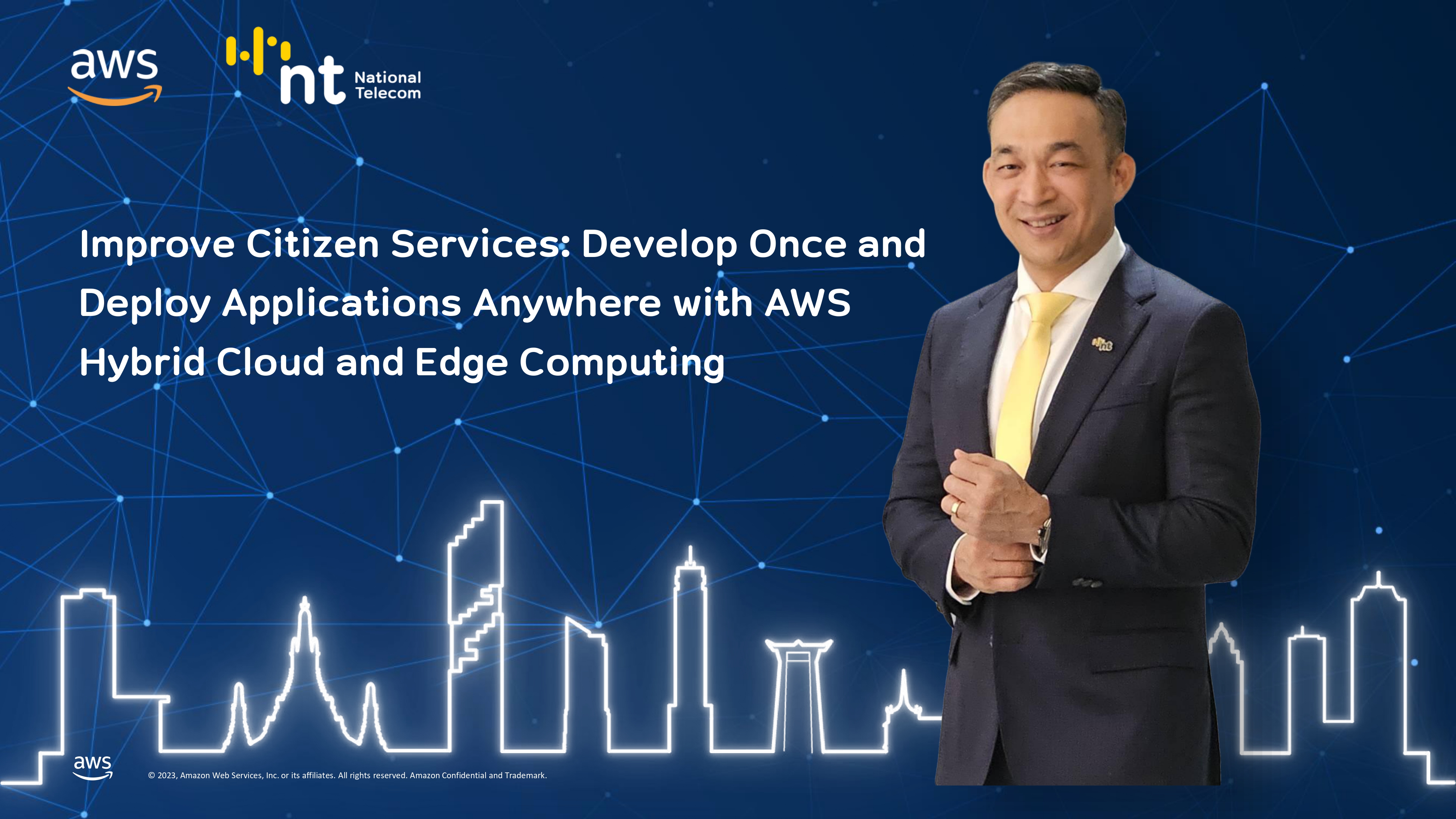 NT ร่วมงาน AWS Public Sector Day Thailand ชูความพร้อมบริการ AWS Outposts บน NT CLOUD