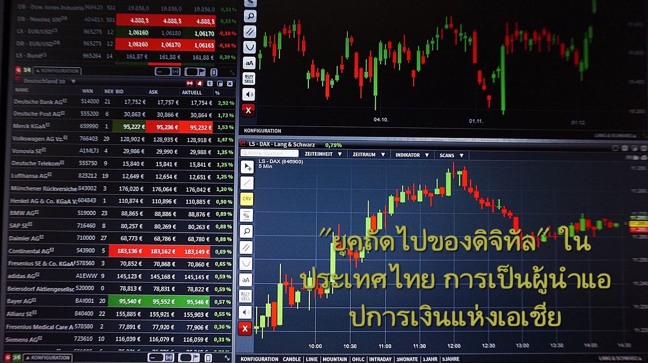 'ยุคถัดไปของดิจิทัล' ในประเทศไทย การเป็นผู้นำแอปการเงินแห่งเอเชีย, การซื้อขาย Forex ออนไลน์หนุนเศรษฐกิจ