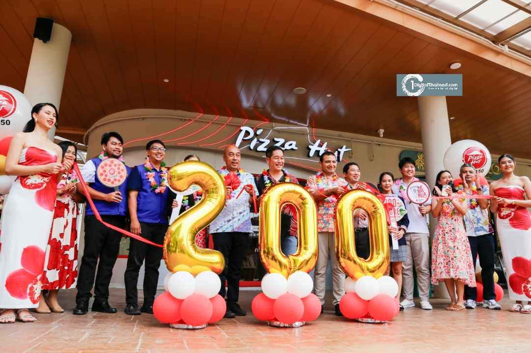 พิซซ่า ฮัท ฉลอง 200 สาขา เปิดตัวร้านคอนเซปต์ใหม่แห่งแรกในเอเชียตะวันออกเฉียงใต้ ณ เฮเว่น สมุย รับศักยภาพตลาดนักท่องเที่ยวระดับโลก
