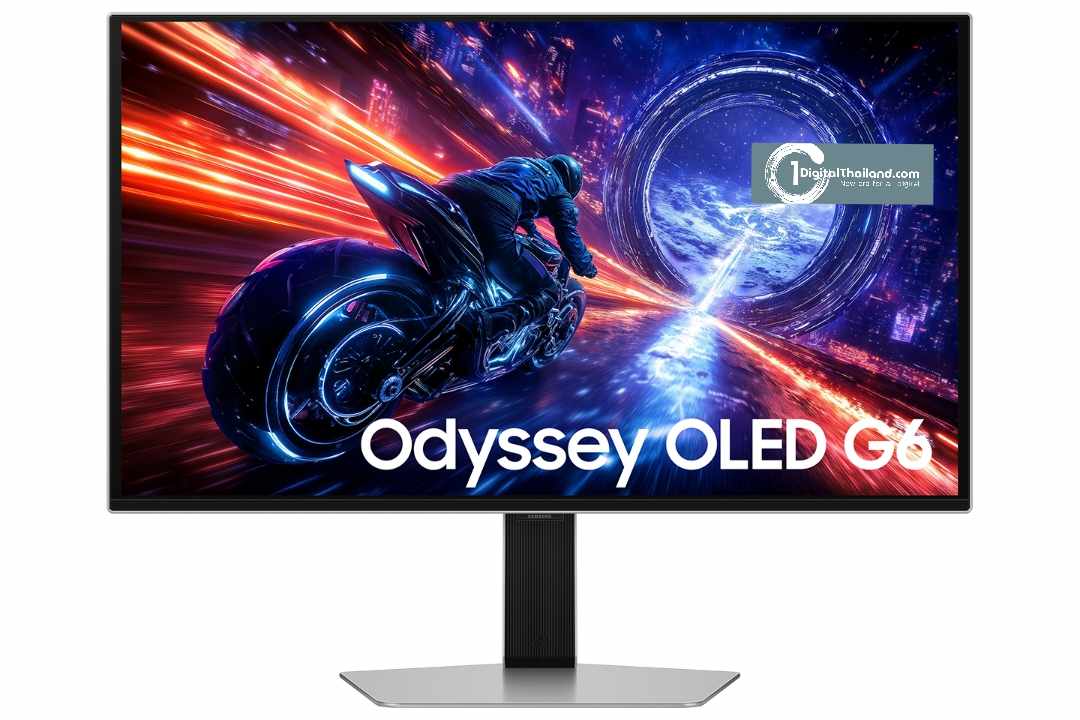 ซัมซุง เผยโฉมจอเกมมิ่งตัวแรง OLED 500Hz รุ่นแรกของโลก ส่ง Odyssey OLED G6 เขย่าวงการเกมเมอร์ 