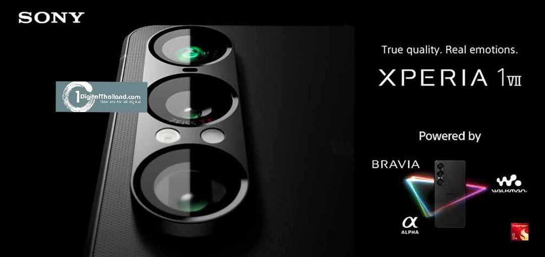 โซนี่ไทย เปิดตัว Xperia 1 VII สมาร์ทโฟนเรือธงรุ่นใหม่ 3 เทคโนโลยีจากกล้อง Alpha, Walkman และทีวี BRAVIA รับชมคอนเทนต์ขั้นสุด