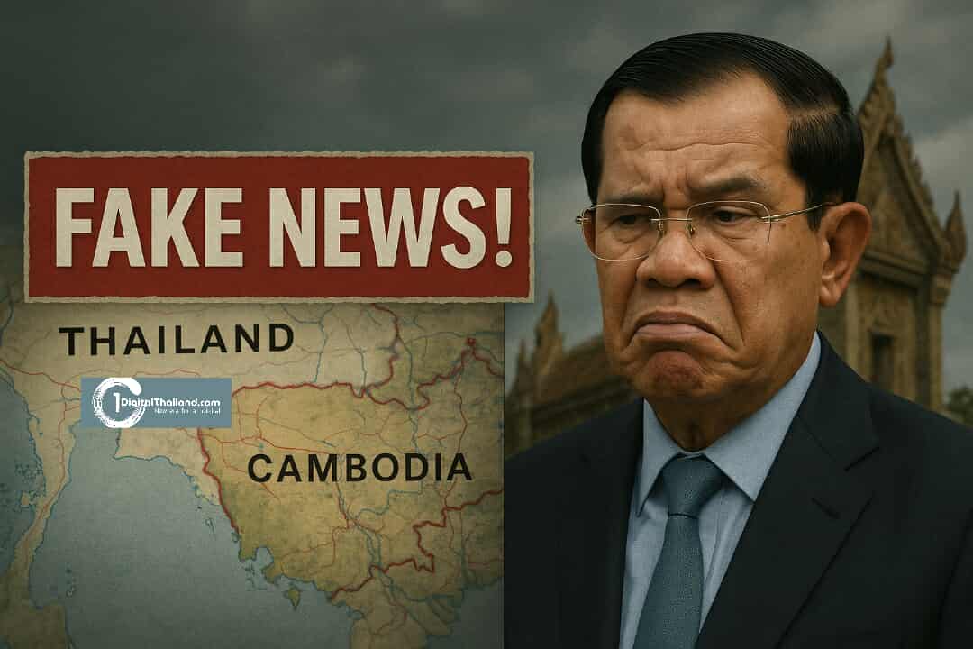 เตือนข่าวปลอม!!  ความมั่นคงระหว่างประเทศ 'ไทย-กัมพูชา' สร้างความเข้าใจผิดปนสับสน ให้ ปชช.