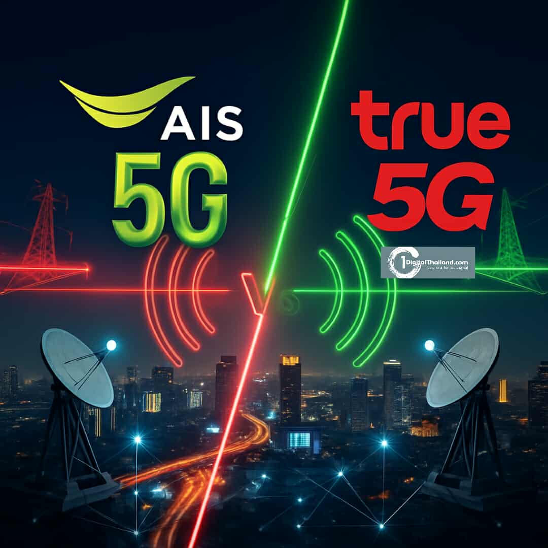 เดือดสนั่นแต่จบสวย!! ศึกประมูลคลื่นความถี่โทรคมนาคมไทย AIS-True คว้าชัยปักธง 5G มองอนาคตดิจิทัลเน็ตแรงทะลุพิกัด