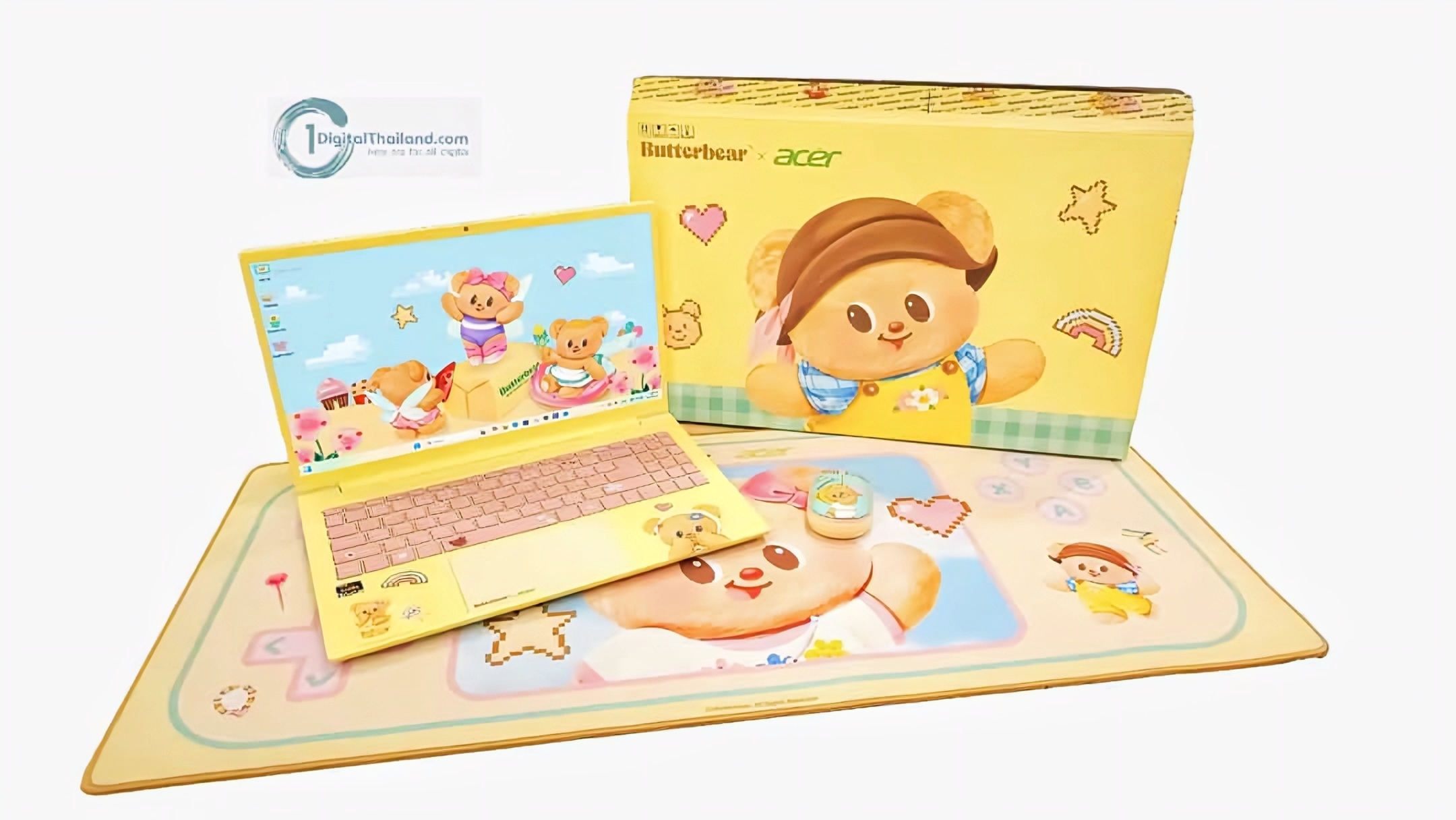 Acer เปิดตัวโน้ตบุ๊กลิมิเต็ด 'Acer x Butterbear' ดีไซน์พิเศษ สเปกครบ จบในเครื่องเดียว