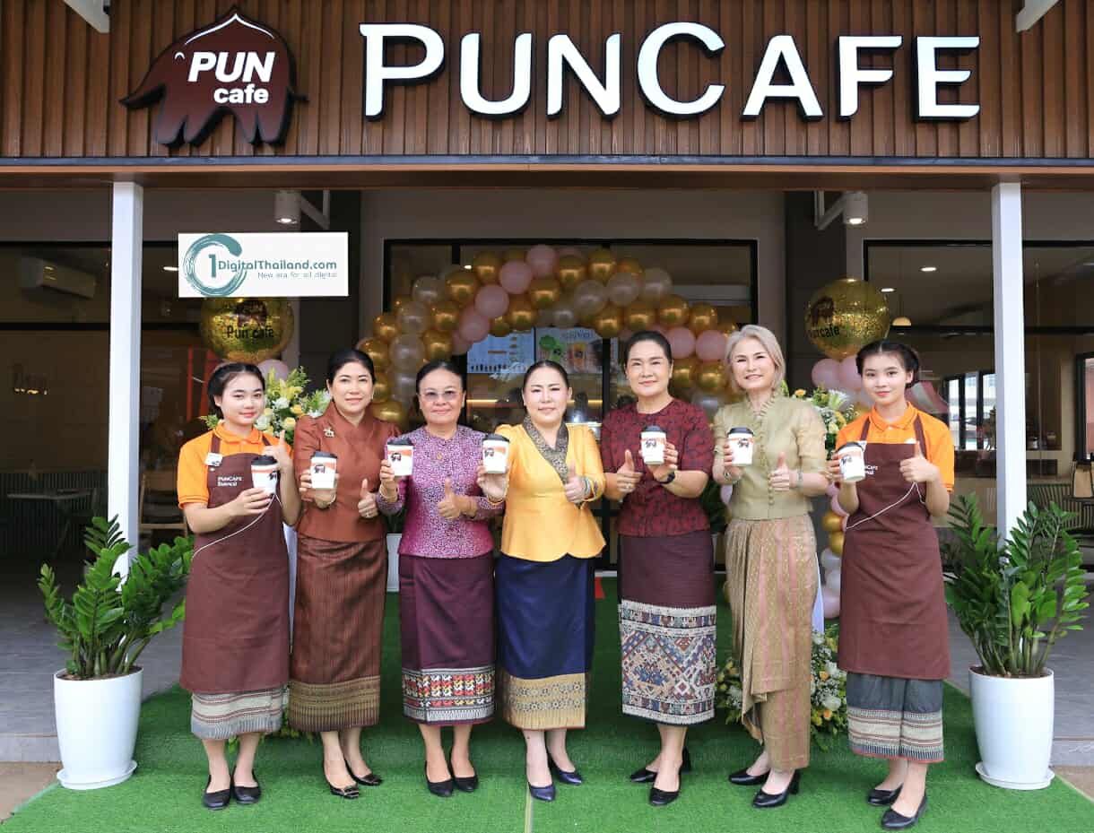 พันธุ์ไทย เดินหน้าขยายตลาด สปป.ลาว ผุด ปันคาเฟ่ สาขาใหม่ ดันยอดขายโต 2 เท่า ตั้งเป้าเปิดอีก 4 สาขาในปีนี้