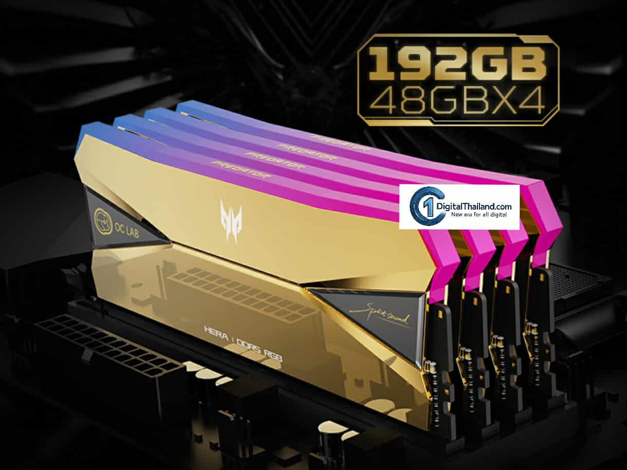 Predator เปิดตัว SSD และแรมประสิทธิภาพสูง 3 รุ่นใหม่ ตอบโจทย์ครีเอเตอร์-เกมเมอร์ และผู้ใช้งานระดับมืออาชีพ