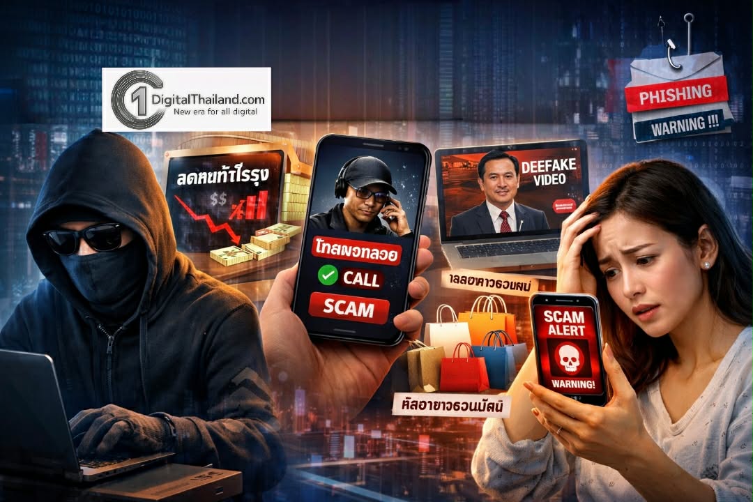 ดีอี เตือนภัย ปชช. เตรียมรับมือ 4 เทรนด์สแกมเมอร์ ปี 69