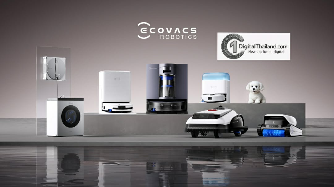 ECOVACS นำเสนอความก้าวหน้าสู่หุ่นยนต์บริการครบวงจรทุกสถานการณ์ ในงาน CES 2026