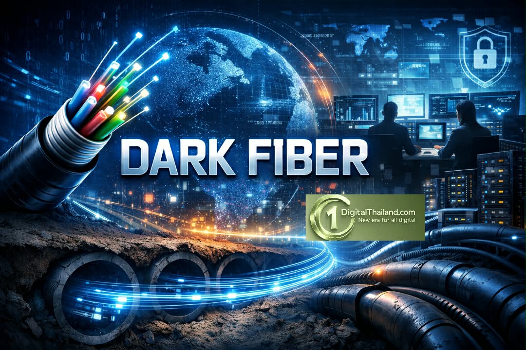 เจาะลึกอาวุธลับ 'Dark Fiber' ทำไมประกันสังคมยุคใหม่ต้องใช้โครงข่ายท่อส่งข้อมูลส่วนตัวที่ ISP ให้ไม่ได้