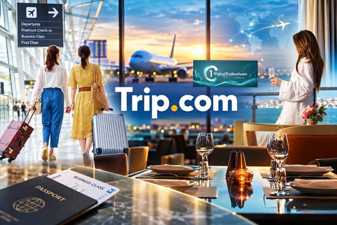 Trip.com เผยยอดค้นหาเที่ยวบินชั้นเฟิร์สคลาสและชั้นธุรกิจเพิ่มขึ้น 99% จากเทรนด์นักเดินทางทั่วโลก